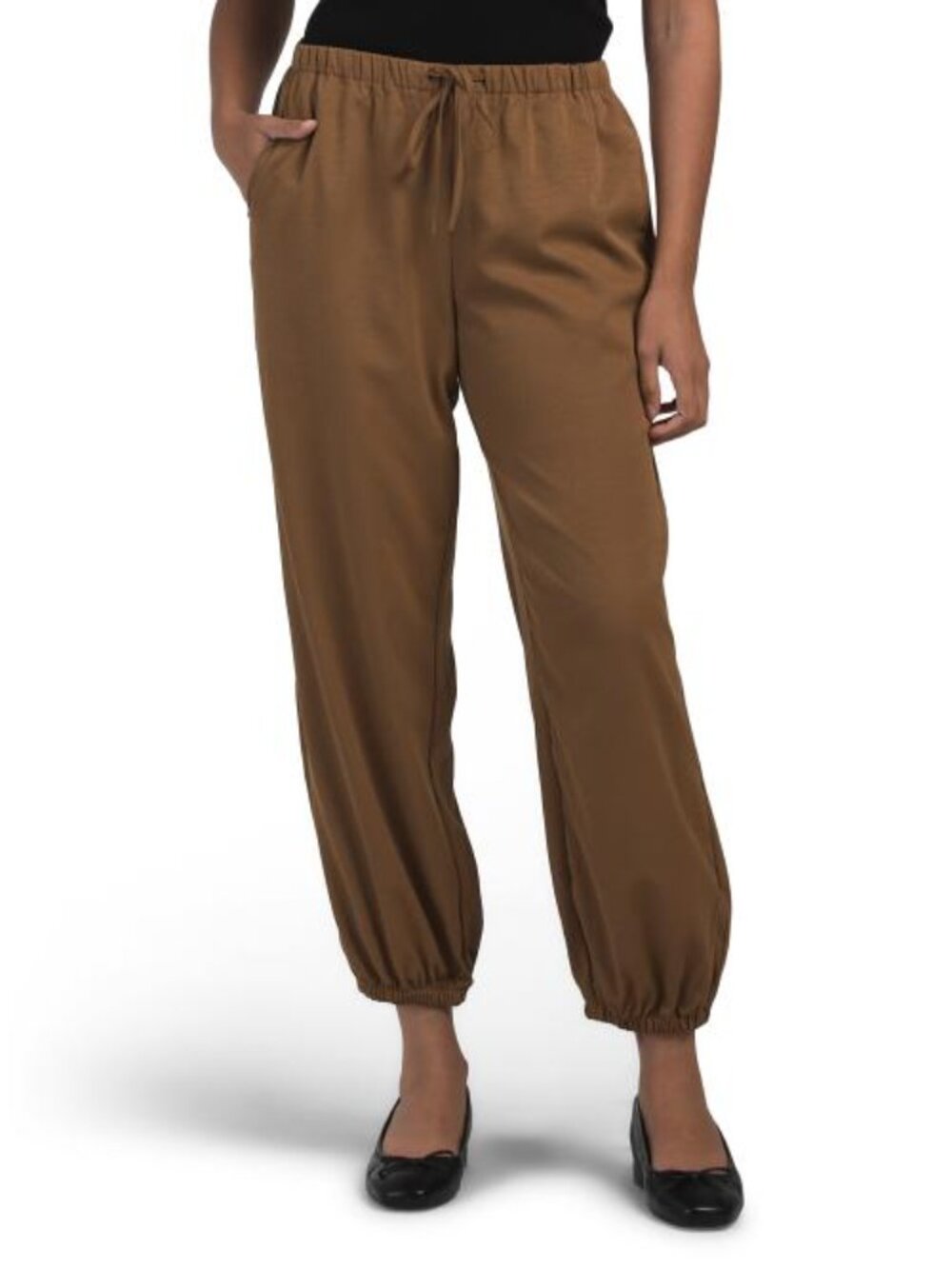 MELLODAY Drawstring Bubble Pants